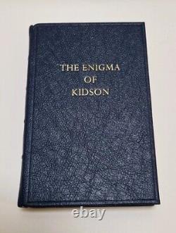 The Enigma Of Kidson Jamie Blackett Signed 1st Ed #6 of 200 V Rare Hardback 231