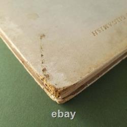 The Epic Of Gilgamish by R. Campbell Thompson. 1928 1st Edition. Signed