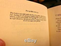 The Fellowship of the Ring, J R R Tolkien (1954), UK, 1ST EDITION/1ST IMPRESSION