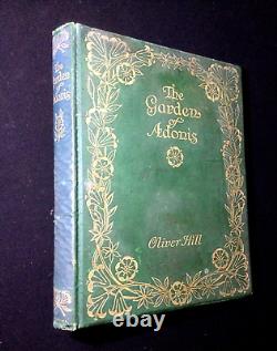 The Garden Of Adonis Oliver Hill, Photo-Illustrated, Signed 1st Edition 1923