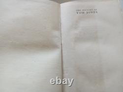 The History of Tom Jones Henry Fielding 1925 1st Edition-Signed-DJ-HB