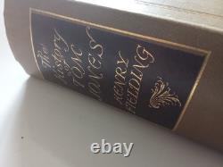 The History of Tom Jones Henry Fielding 1925 1st Edition-Signed-DJ-HB