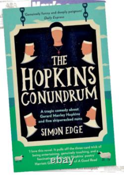 The Hopkins Conundrum Simon Edge SIGNED 1st Edition Paperback Collectible