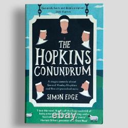 The Hopkins Conundrum Simon Edge SIGNED 1st Edition Paperback Collectible