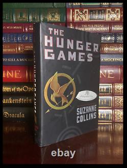 The Hunger Games SIGNED by SUZANNE COLLINS Hardback 1st Edition First Printing