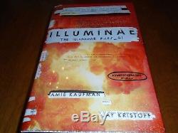 The Illuminae Files Illuminae Signed by Jay Kristoff and Amie Kaufman HC, ARC