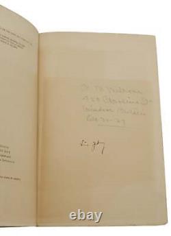 The Importance of Living SIGNED by LIN YUTANG First Edition 1st Print 1937