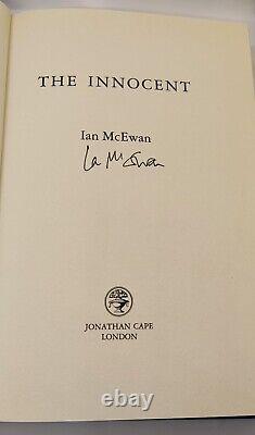 The Innocent Ian McEwan 1st/1st 1990 Signed Jonathan Cape Hardback