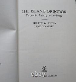 The Island of Sodor, Its People, History and Railways, W Awdry DOUBLE-SIGNED 1ST