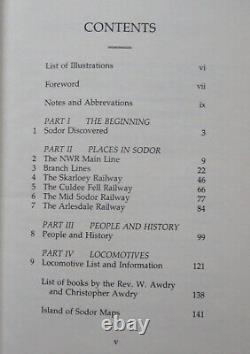 The Island of Sodor, Its People, History and Railways, W Awdry DOUBLE-SIGNED 1ST