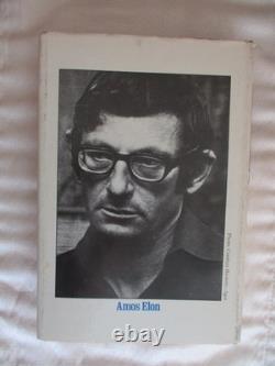 The Israelis Founders and Sons SIGNED by Amos Elon 1st Edition 1971 Zionism
