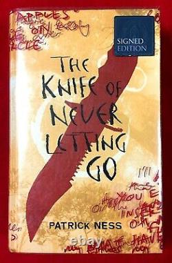 The Knife Of Never Letting Go by Patrick Ness (Hardback, 1st Ed, Signed, 2008)