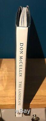 The Landscape by Don McCullin SIGNED UK 1st/1st HB