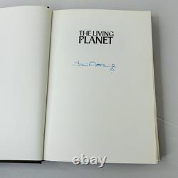 The Living Planet David Attenborough Signed 1st Edition HB Unclipped