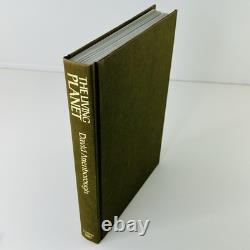 The Living Planet David Attenborough Signed 1st Edition HB Unclipped