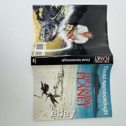 The Living Planet David Attenborough Signed 1st Edition HB Unclipped