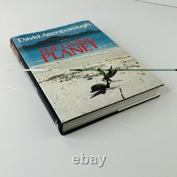 The Living Planet David Attenborough Signed 1st Edition HB Unclipped