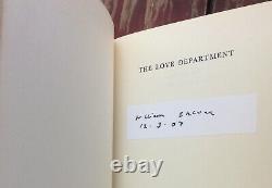 The Love Department William Trevor SIGNED First Ed 1st /1st Hbk Dw 1966