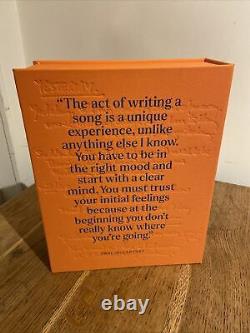 The Lyrics 1956 to the Present by Paul McCartney SIGNED Limited Edition
