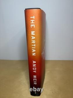 The Martian Andy Weir 2014 Hardcover Signed 1st Edition Later Printing Near Fine