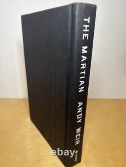 The Martian Andy Weir 2014 Hardcover Signed 1st Edition Later Printing Near Fine