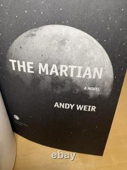 The Martian Andy Weir 2014 Hardcover Signed 1st Edition Later Printing Near Fine