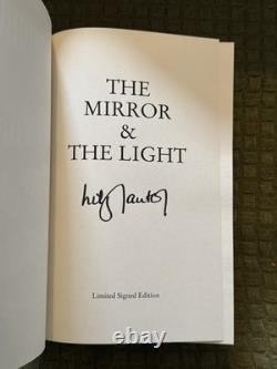 The Mirror & The Light By Hilary Mantel Signed 1st Edition HB Book