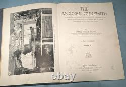 The Modern Gunsmith by James Howe 1st EDITION SIGNED & INSCRIBED 1934