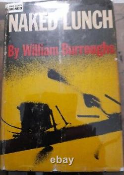 The Naked Lunch, William S. Burroughs, Signed, 1st Edition, Hardback With DJ