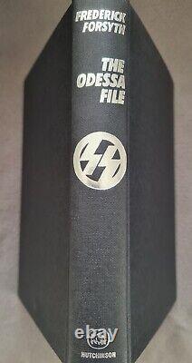 The Odessa File 1st 1st Edition Signed Inscribed Hb Book In Dj Frederick Forsyth