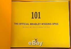 The Official Bradley Wiggins Opus 101 Signed Autograph Book Tour De France 2012