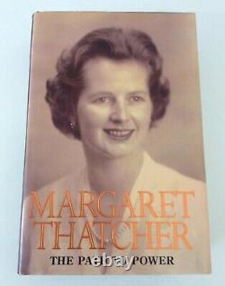 The Path to Power by Margaret Thatcher Hardcover, 1995 1st Edition Signed New