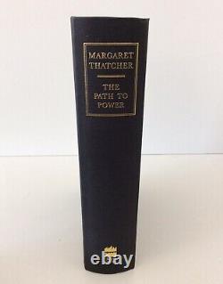 The Path to Power by Margaret Thatcher Hardcover, 1995 1st Edition Signed New