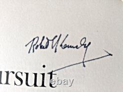 The Pursuit of Justice by Robert F. Kennedy SIGNED, 1st Edition, 1964- FREE SHIP