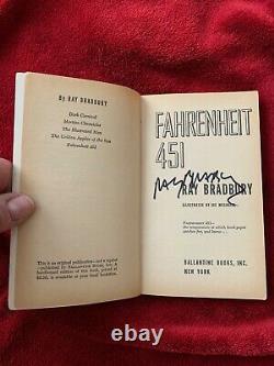 The Rarely Seen TRUE First Edition of FAHRENHEIT 451 Signed by Ray Bradbury