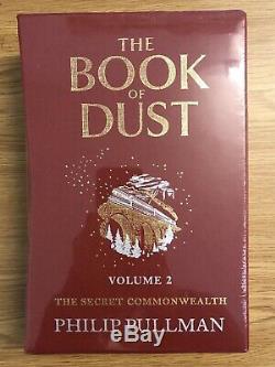 The Secret Commonwealth Book Of Dust SIGNED LIMITED ED Only 5000 Philip Pullman
