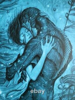 The Shape of Water Movie Poster James Jean Art Print Guillermo Del Toro prada