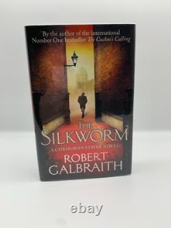 The Silkworm by Robert Galbraith Signed 1st Edition Aka JK Rowling Unread Copy