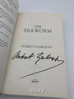 The Silkworm by Robert Galbraith Signed 1st Edition Aka JK Rowling Unread Copy