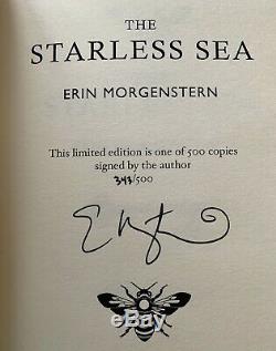 The Starless Sea by Erin Morgenstern Signed & Numbered Limited Goldsboro Edition