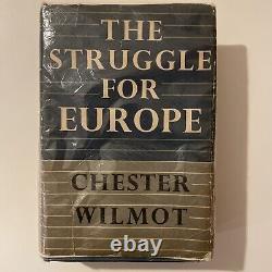 The Struggle for Europe 1st Edition SIGNED CHESTER WILMOT