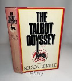 The Talbot Odyssey-Nelson DeMille-SIGNED-TRUE 1st Edition-1st State DJ-VERY RARE