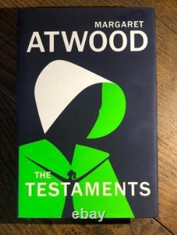 The Testaments SIGNED Margaret Atwood -1st ed / 1st imp V Good cond