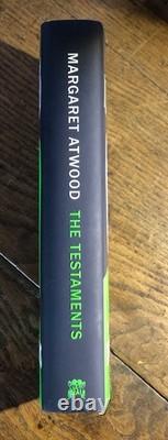The Testaments SIGNED Margaret Atwood -1st ed / 1st imp V Good cond