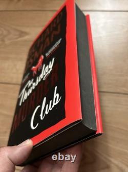 The Thursday Murder Club SIGNED 1st/1st UK HB Exclusive Black Sprayed Edges