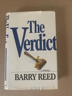 The Verdict Signed By Barry Reed 1st Edition First Printing 1980 Signed