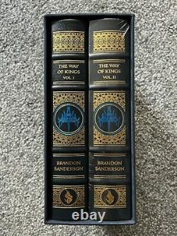 The Way Of Kings, Brandon Sanderson, Leatherbound, Leather, Signed