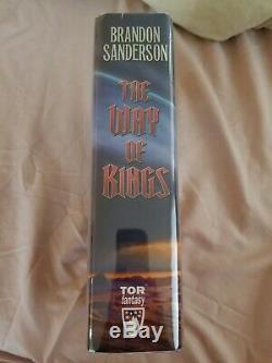 The Way of Kings Brandon Sanderson The Stormlight Archive 1st/1st SIGNED