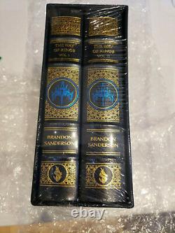 The Way of Kings by Brandon Sanderson, Leather Leatherbound, SIGNED