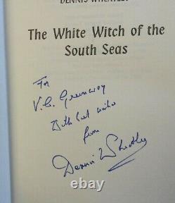 The White Witch Of The South Seas Dennis Wheatley Signed 1st Edition